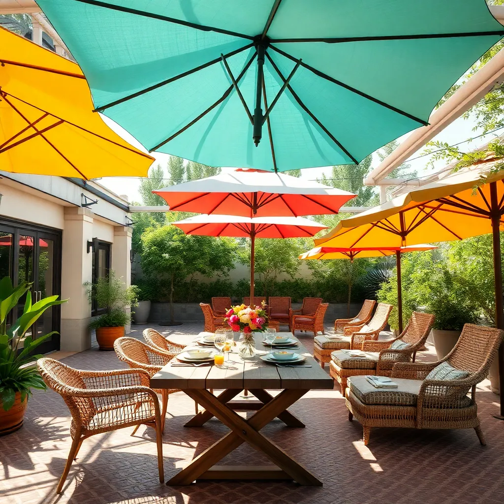 Exploring Stylish Patio Umbrellas
