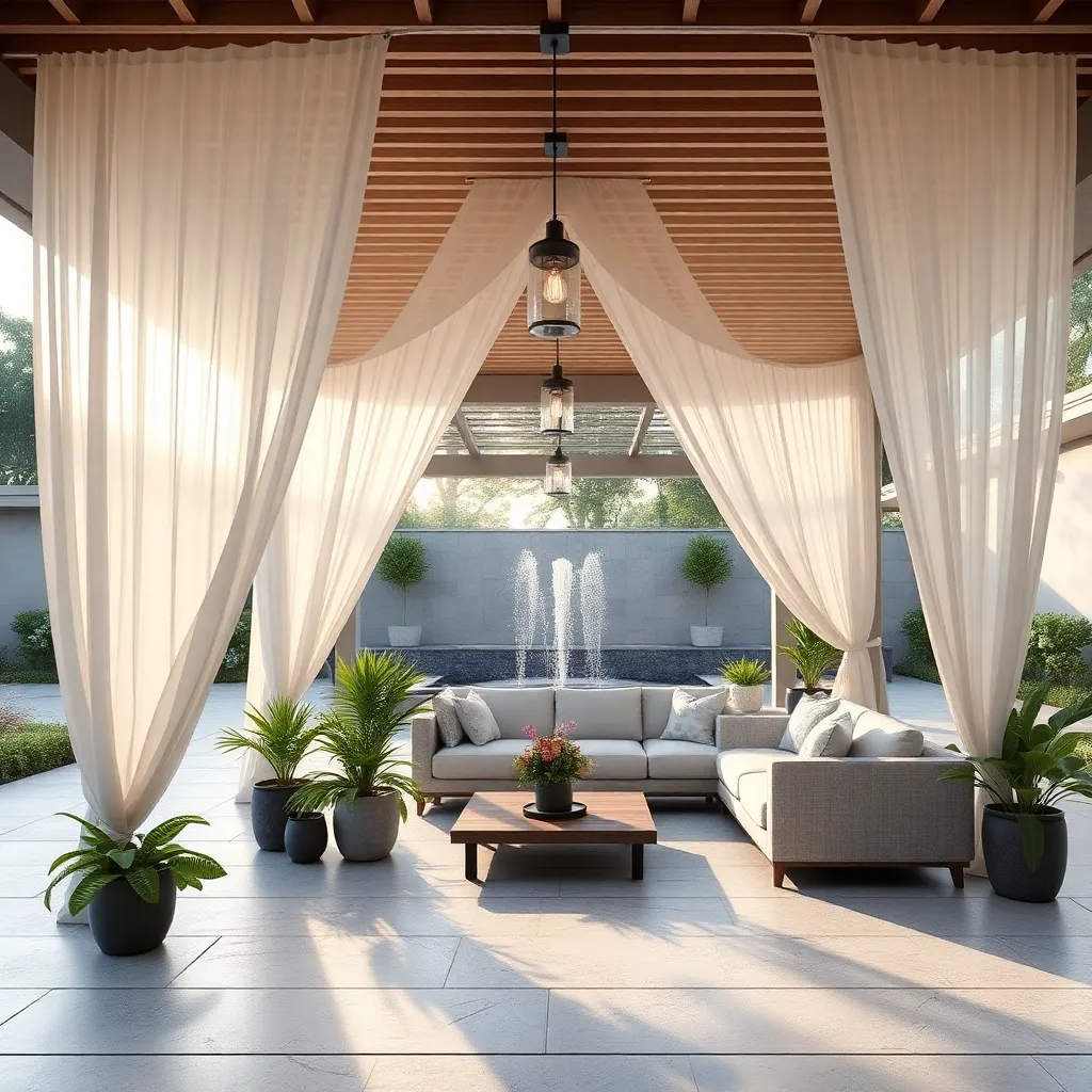 Incorporate Stylish Overhead Canopies