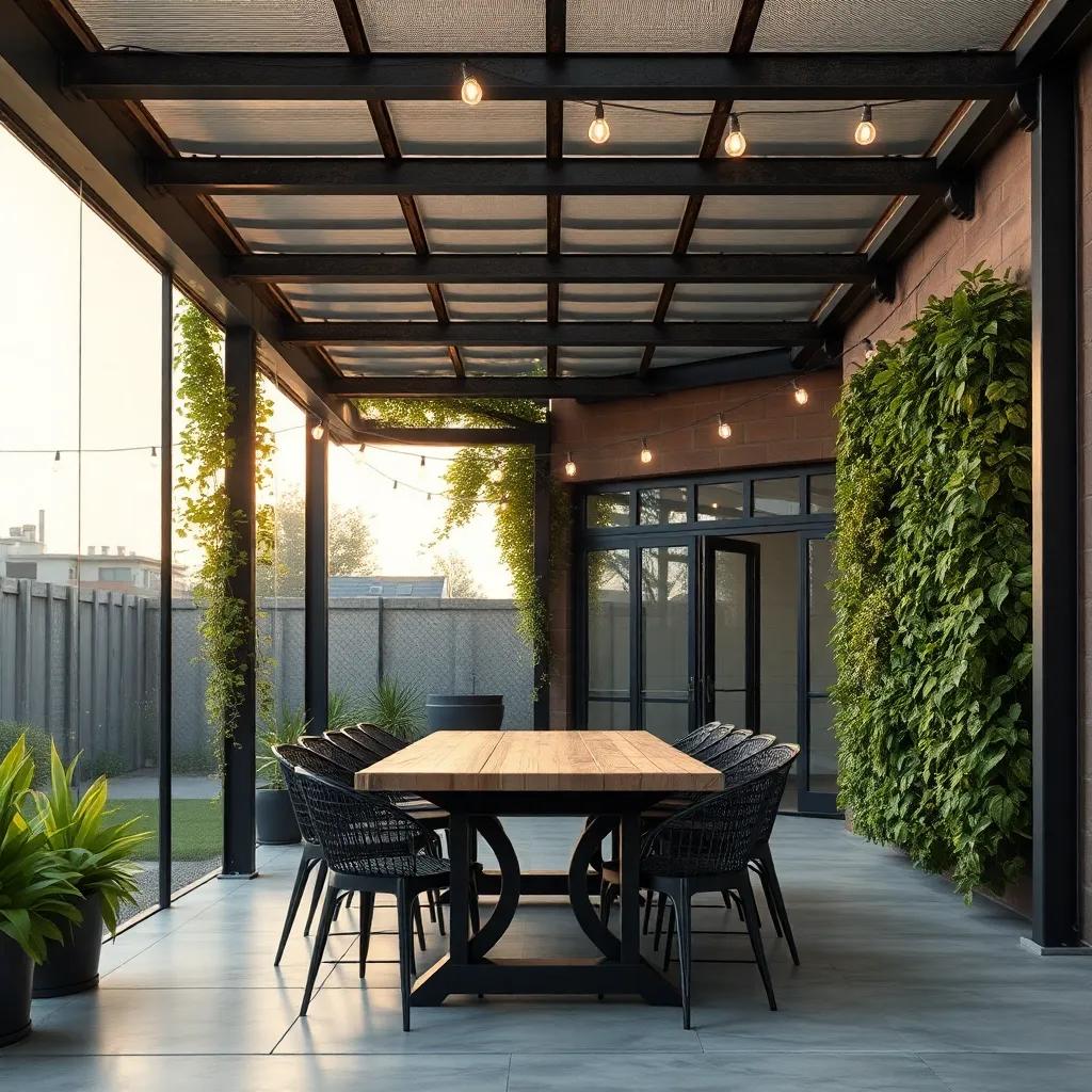 Industrial Chic (Iron and Glass)