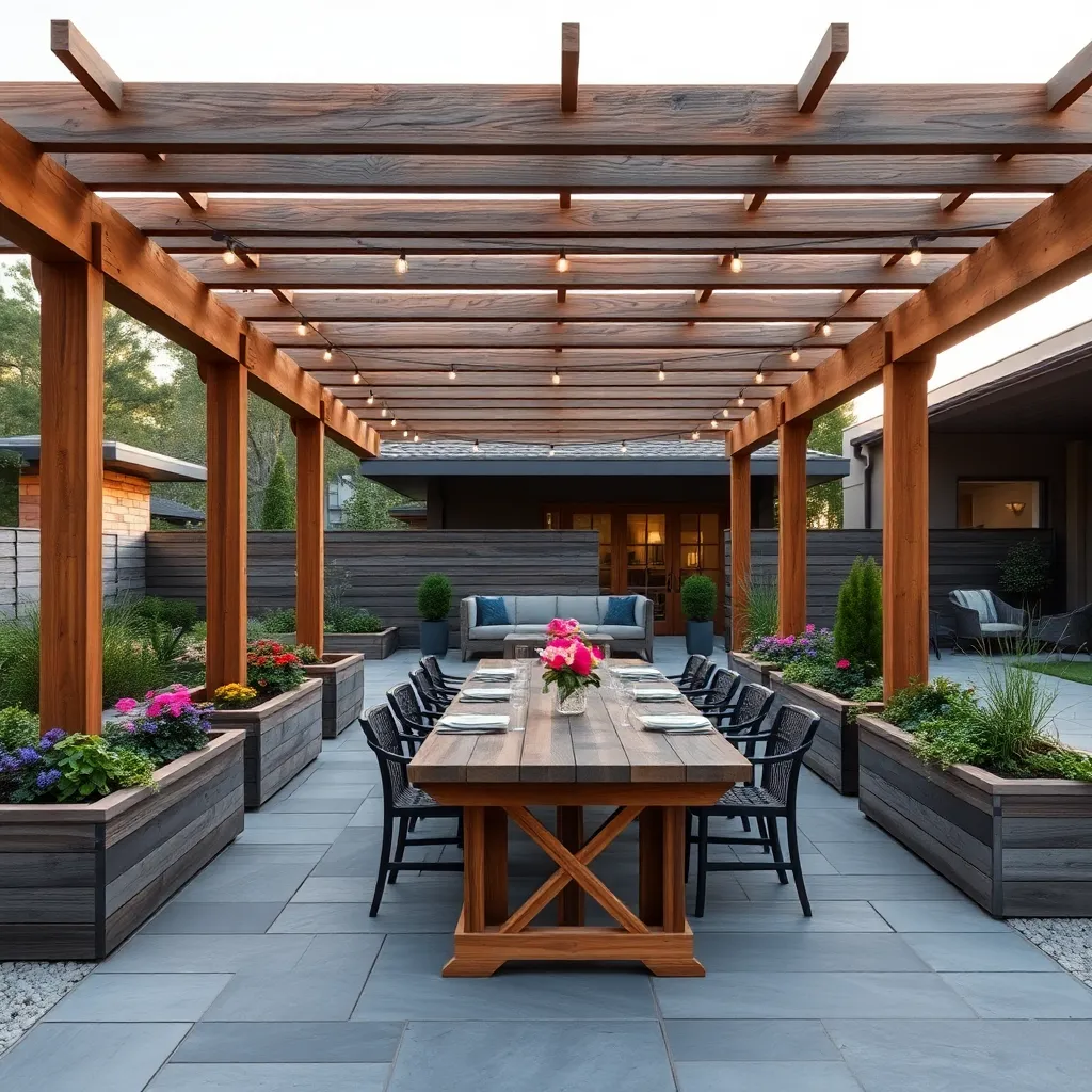 Include Built-In Planter Boxes