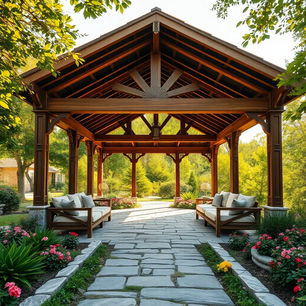 Include Natural Stone Pathways
